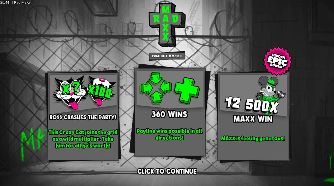 Rad Maxx (Hacksaw Gaming) Image 1